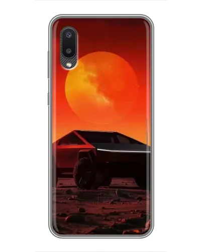 Чехол для Samsung Galaxy A02 с картинкой «Cybertruck на Марсе» Чехол для Samsung Galaxy A02 с картинкой «Cybertruck на Марсе»