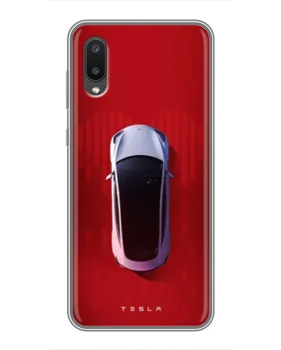 Чехол для Samsung Galaxy A02 с картинкой «Tesla Top View» Чехол для Samsung Galaxy A02 с картинкой «Tesla Top View»