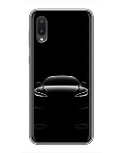 Чехол для Samsung Galaxy A02 с картинкой «Силуэт Tesla Night» Чехол для Samsung Galaxy A02 с картинкой «Силуэт Tesla Night»