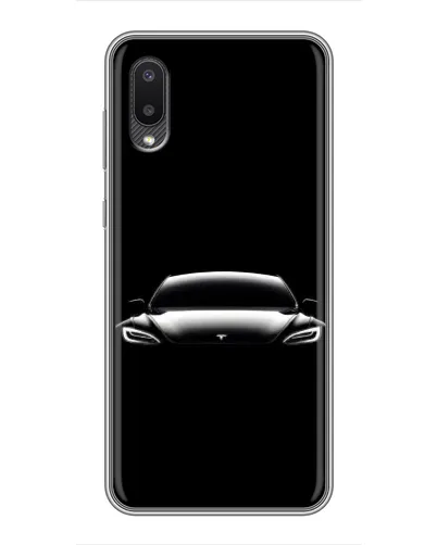 Чехол для Samsung Galaxy A02 с картинкой «Фары Tesla Night» Чехол для Samsung Galaxy A02 с картинкой «Фары Tesla Night»