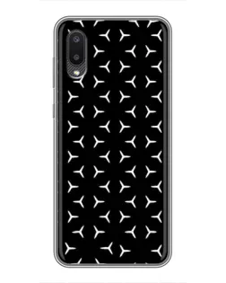 Чехол для Samsung Galaxy A02 с картинкой «Mercedes паттерн звезд» Чехол для Samsung Galaxy A02 с картинкой «Mercedes паттерн звезд»