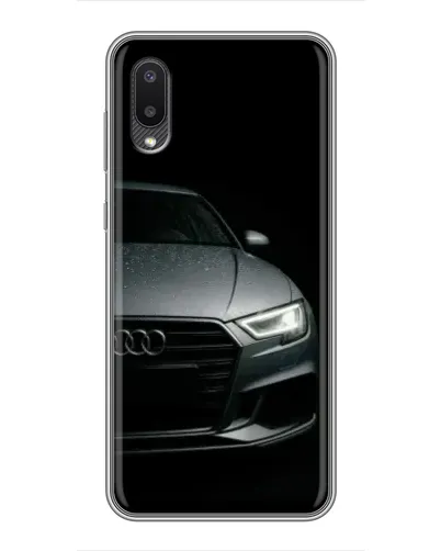 Чехол для Samsung Galaxy A02 с картинкой «Audi — детализация кузова» Чехол для Samsung Galaxy A02 с картинкой «Audi — детализация кузова»