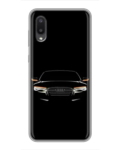 Чехол для Samsung Galaxy A02 с картинкой «Audi — ночной контур» Чехол для Samsung Galaxy A02 с картинкой «Audi — ночной контур»