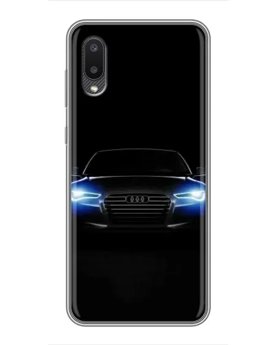 Чехол для Samsung Galaxy A02 с картинкой «Audi в неоне» Чехол для Samsung Galaxy A02 с картинкой «Audi в неоне»