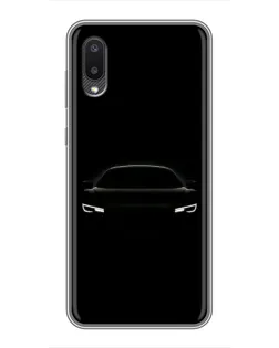 Чехол для Samsung Galaxy A02 с картинкой «Взгляд Audi в темноте» Чехол для Samsung Galaxy A02 с картинкой «Взгляд Audi в темноте»