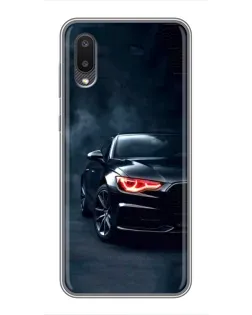 Чехол для Samsung Galaxy A02 с картинкой «Audi — хищный взгляд» Чехол для Samsung Galaxy A02 с картинкой «Audi — хищный взгляд»
