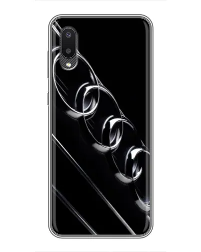 Чехол для Samsung Galaxy A02 с картинкой «Audi — абстрактные кольца» Чехол для Samsung Galaxy A02 с картинкой «Audi — абстрактные кольца»