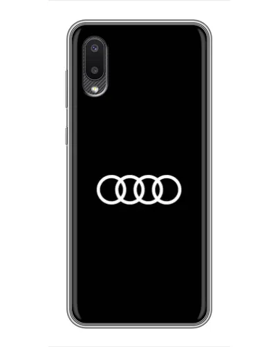 Чехол для Samsung Galaxy A02 с картинкой «Audi White Logo» Чехол для Samsung Galaxy A02 с картинкой «Audi White Logo»