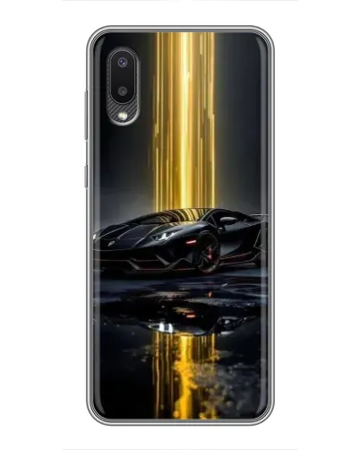 Чехол для Samsung Galaxy A02 с картинкой «Ночной Lamborghini драйв» Чехол для Samsung Galaxy A02 с картинкой «Ночной Lamborghini драйв»