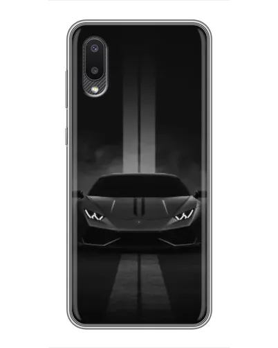 Чехол для Samsung Galaxy A02 с картинкой «Lamborghini симметрия дорог» Чехол для Samsung Galaxy A02 с картинкой «Lamborghini симметрия дорог»
