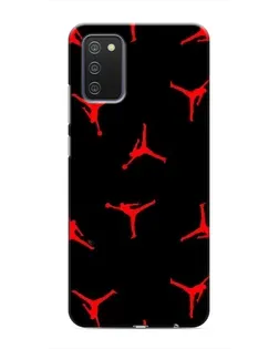 Чохол для Samsung Galaxy A02s з картинкою «Jordan Red Pattern» Чохол для Samsung Galaxy A02s з картинкою «Jordan Red Pattern»