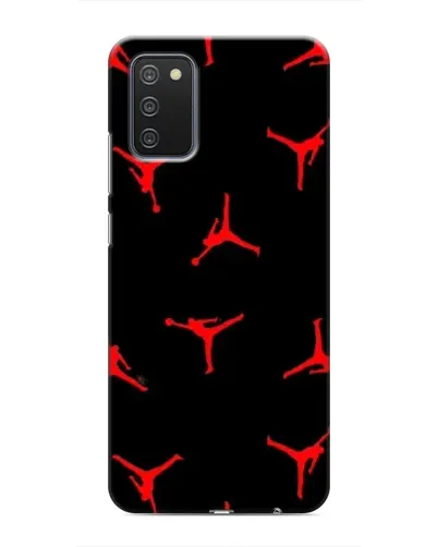 Чехол для Samsung Galaxy A02s с картинкой «Jordan Red Pattern» Чехол для Samsung Galaxy A02s с картинкой «Jordan Red Pattern»