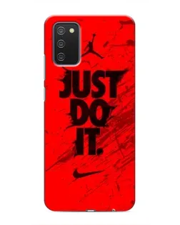 Чехол для Samsung Galaxy A02s с картинкой «Nike Just Do It»