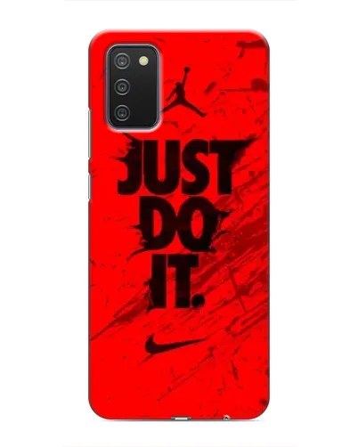 Чехол для Samsung Galaxy A02s с картинкой «Nike Just Do It» Чехол для Samsung Galaxy A02s с картинкой «Nike Just Do It»