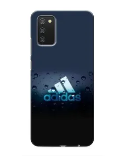 Чехол для Samsung Galaxy A02s с картинкой «Adidas Water Drops»