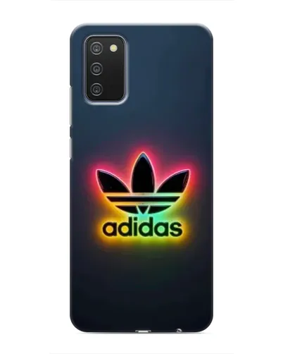 Чехол для Samsung Galaxy A02s с картинкой «Неоновый Adidas»