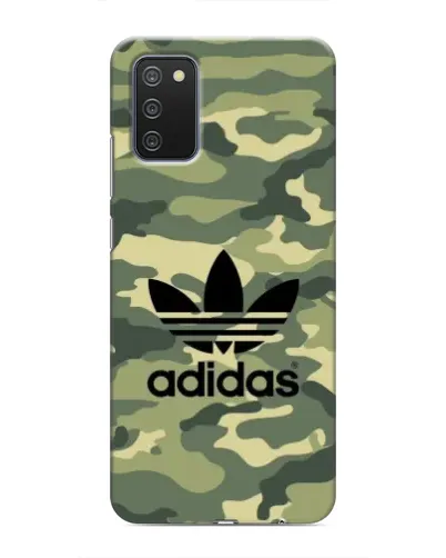 Чехол для Samsung Galaxy A02s с картинкой «Милитари стиль Adidas»
