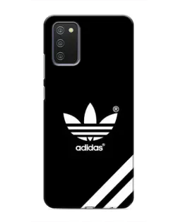 Чехол для Samsung Galaxy A02s с картинкой «Adidas с диагональными полосами»