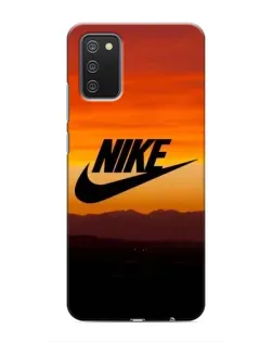 Чехол для Samsung Galaxy A02s с картинкой «Nike — вечерний горизонт»