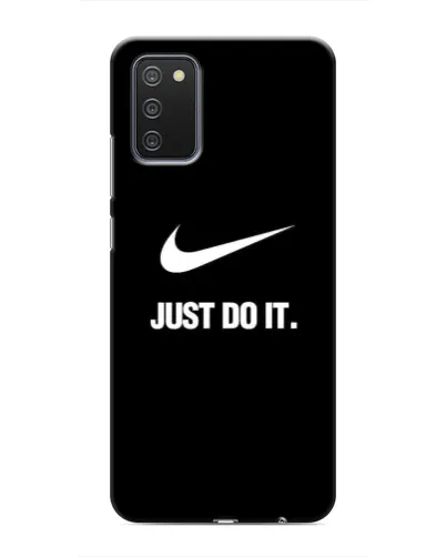 Чехол для Samsung Galaxy A02s с картинкой «Классический принт Nike» Чехол для Samsung Galaxy A02s с картинкой «Классический принт Nike»
