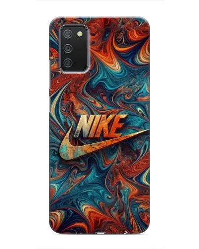 Чехол для Samsung Galaxy A02s с картинкой «Nike в абстракции» Чехол для Samsung Galaxy A02s с картинкой «Nike в абстракции»