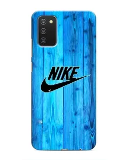 Чехол для Samsung Galaxy A02s с картинкой «Голубое дерево Nike»
