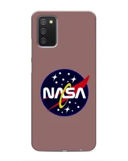 Чехол для Samsung Galaxy A02s с картинкой «NASA — ретро космос» Чехол для Samsung Galaxy A02s с картинкой «NASA — ретро космос»