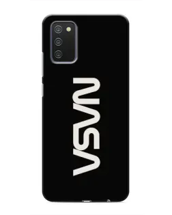 Чехол для Samsung Galaxy A02s с картинкой «NASA — вертикальный логотип» Чехол для Samsung Galaxy A02s с картинкой «NASA — вертикальный логотип»