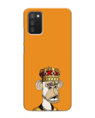 Чохол для Samsung Galaxy A02s з картинкою «Золота мавпа Bored Ape» Чохол для Samsung Galaxy A02s з картинкою «Золота мавпа Bored Ape»