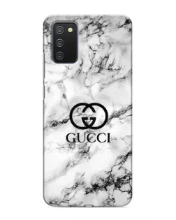 Чохол для Samsung Galaxy A02s з картинкою «Gucci — мармуровий шик» Чохол для Samsung Galaxy A02s з картинкою «Gucci — мармуровий шик»