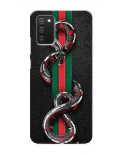 Чохол для Samsung Galaxy A02s з картинкою «Gucci — змія на смузі» Чохол для Samsung Galaxy A02s з картинкою «Gucci — змія на смузі»