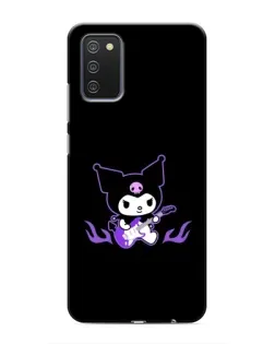 Чехол для Samsung Galaxy A02s с картинкой «Электрическая Kuromi»