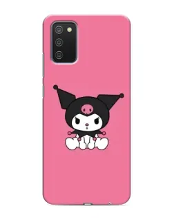 Чехол для Samsung Galaxy A02s с картинкой «Хмурая Kuromi»