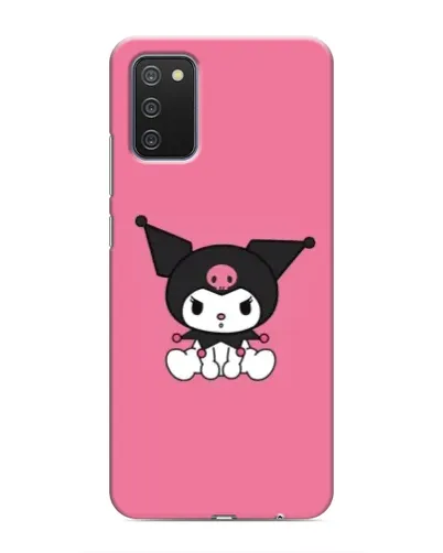 Чехол для Samsung Galaxy A02s с картинкой «Хмурая Kuromi»