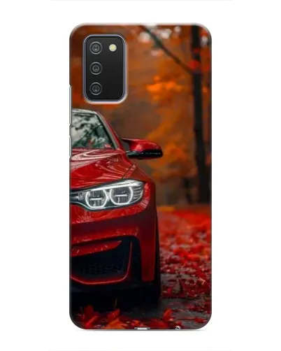 Чехол для Samsung Galaxy A02s с картинкой «Осенняя BMW M4»