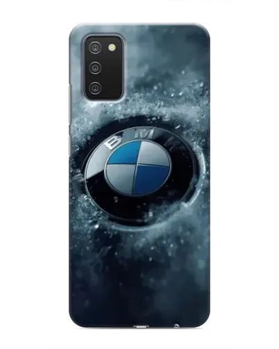Чехол для Samsung Galaxy A02s с картинкой «Логотип BMW — лед» Чехол для Samsung Galaxy A02s с картинкой «Логотип BMW — лед»