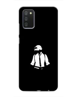 Чехол для Samsung Galaxy A02s с картинкой «PUBG — белый шлем» Чехол для Samsung Galaxy A02s с картинкой «PUBG — белый шлем»