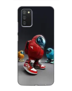 Чехол для Samsung Galaxy A02s с картинкой «Among Us — 3D стиль» Чехол для Samsung Galaxy A02s с картинкой «Among Us — 3D стиль»
