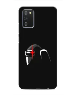 Чехол для Samsung Galaxy A02s с картинкой «Among Us шлем» Чехол для Samsung Galaxy A02s с картинкой «Among Us шлем»