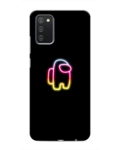 Чехол для Samsung Galaxy A02s с картинкой «Among Us градиент»