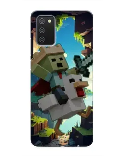 Чохол для Samsung Galaxy A02s з картинкою «Стів та гусь» Чохол для Samsung Galaxy A02s з картинкою «Стів та гусь»