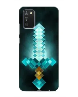Чохол для Samsung Galaxy A02s з картинкою «Алмазний меч неон» Чохол для Samsung Galaxy A02s з картинкою «Алмазний меч неон»