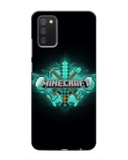 Чохол для Samsung Galaxy A02s з картинкою «Minecraft Diamond лого» Чохол для Samsung Galaxy A02s з картинкою «Minecraft Diamond лого»