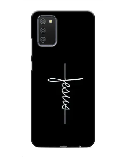 Чехол для Samsung Galaxy A02s с картинкой «Тонкая линия веры» Чехол для Samsung Galaxy A02s с картинкой «Тонкая линия веры»