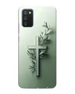 Чехол для Samsung Galaxy A02s с картинкой «Оливковая ветвь» Чехол для Samsung Galaxy A02s с картинкой «Оливковая ветвь»