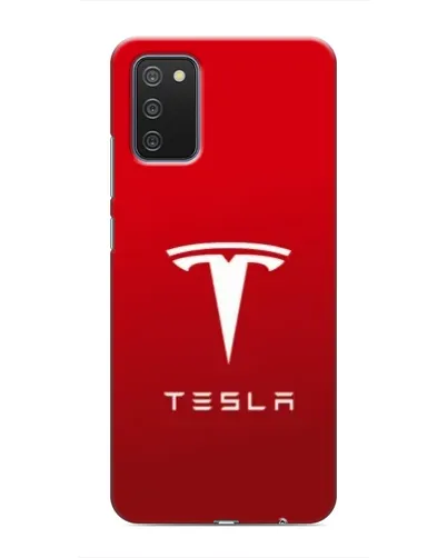 Чехол для Samsung Galaxy A02s с картинкой «Tesla Red Classic»