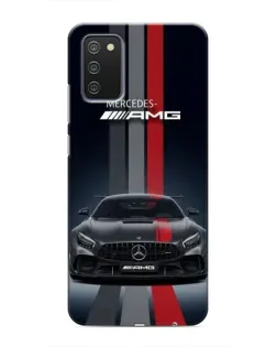 Чохол для Samsung Galaxy A02s з картинкою «Mercedes — білий карбон» Чохол для Samsung Galaxy A02s з картинкою «Mercedes — білий карбон»