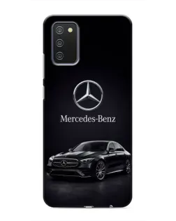 Чехол для Samsung Galaxy A02s с картинкой «Mercedes — решетка радиатора»