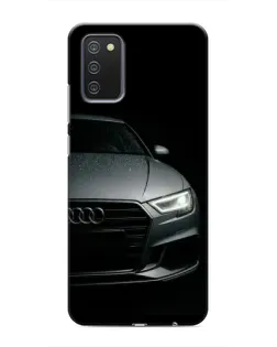 Чехол для Samsung Galaxy A02s с картинкой «Audi — детализация кузова»