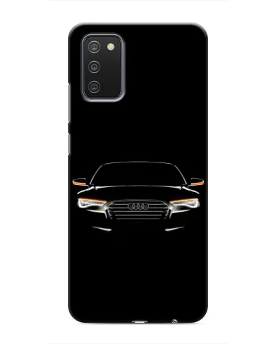 Чехол для Samsung Galaxy A02s с картинкой «Audi — ночной контур» Чехол для Samsung Galaxy A02s с картинкой «Audi — ночной контур»